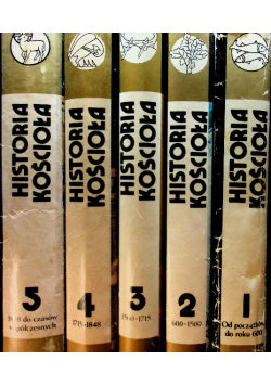Historia Kościoła Tom 1 do 5