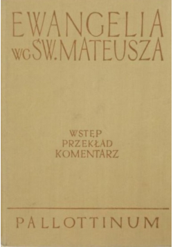 Ewangelia według św Mateusza