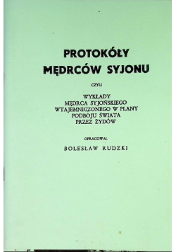 Protokóły mędrców Syjonu