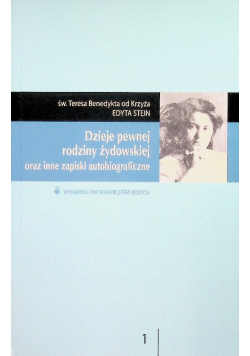 Dzieje pewnej rodziny żydowskiej