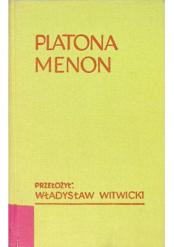 Platona Menon