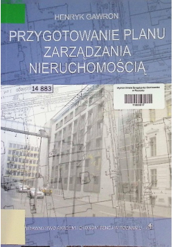 Przygotowanie planu zarządzania nieruchomością