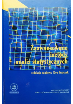 Zaawansowane metody analiz statystycznych