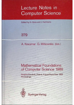 Lecture Notes In Computer Cience 379