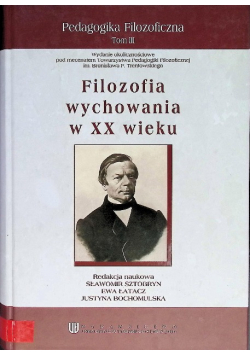 Filozofia wychowania w XX wieku