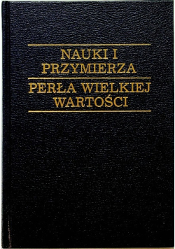 Nauki i przymierza perła wielkiej wartości