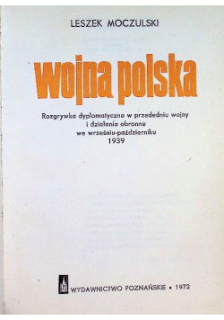 Wojna polska 1939