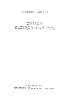 Związki krzemoorganiczne