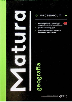 Vademecum matura Geografia