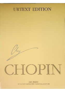 Chopin Urtext edition