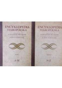 Encyklopedia Staropolska Tom I i II