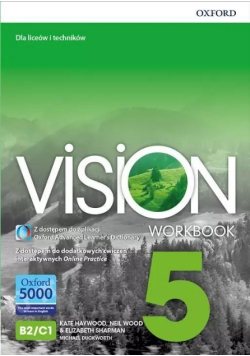 Vision 5 Zeszyt ćwiczeń z dostępem do ćwiczeń interaktywnych