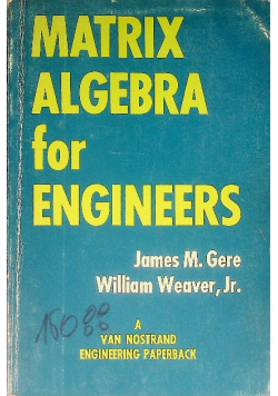 Matrix Algebra For Engineers