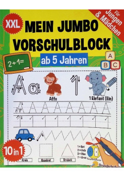 Mein Jumbo Vorschulblock Spielend einfach Zahlen