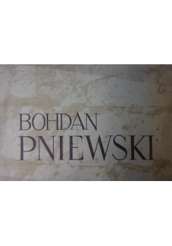Bohdan Pniewski - warszawski architekt XX wieku