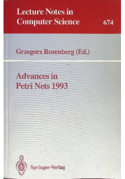 Advances in petri nets 1993