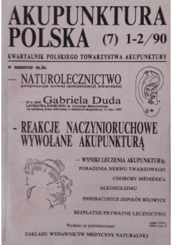Akupunktura Polska Wybrane zagadnienia akupunktury Koreańskiej Nr 1-2 / 90