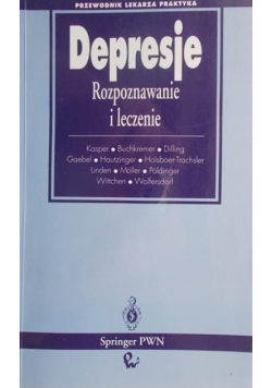 Depresje rozpoznawanie i leczenie