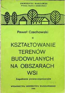 Kształtowanie terenów budowlanych na obszarach wsi