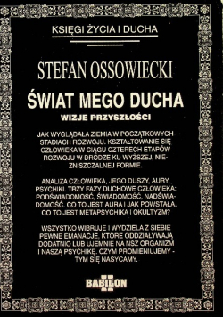 Świat mego Ducha Wizje przyszłości