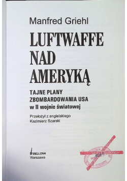 Luftwaffe nad Ameryką