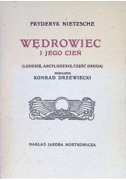 Wędrowiec i jego cień, 1909r.
