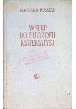 Wstęp do filozofii matematyki