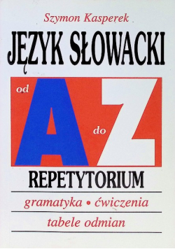 Repetytorium Od A do Z Język słowacki