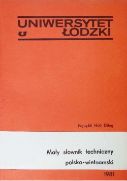Mały słownik techniczny polsko - wietnamski