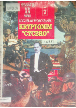 Sensacje XX wieku Nr 7 Kryptonim Cycero