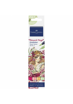 Pisak Goldfaber Sketch dwustr. Manga Romantic 4szt