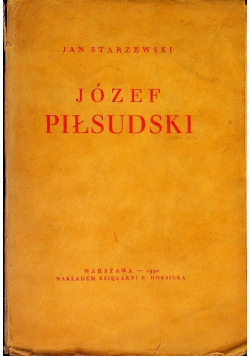 Józef Piłsudski 1930 r.