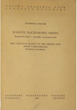 Rośliny naczyniowe Pienin