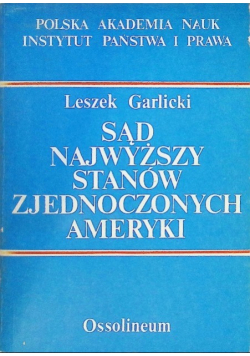 Sąd Najwyższy Stanów Zjednoczonych Ameryki