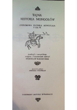 Tajna historia Mongołów