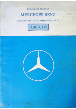 Mercedes Benz budowa eksploatacja naprawa