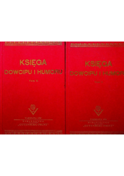Księga dowcipu i humoru Tom I i II