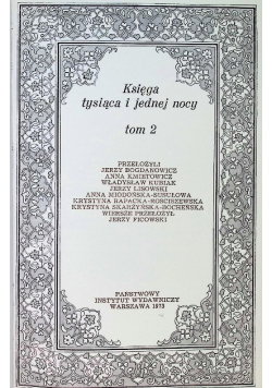 Księga tysiąca i jednej nocy Tom 2