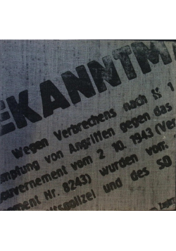 Hitlerowskie afisze śmierci