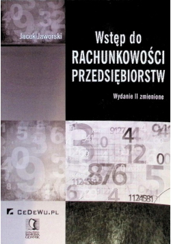 Wstęp do rachunkowości przedsiębiorstw