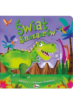Zabawa z ruchomymi obrazkami Świat dinozaurów