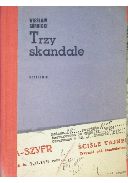 Trzy skandale