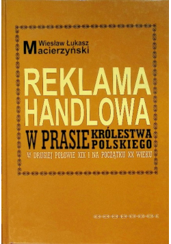 Reklama handlowa w gazecie radomskiej