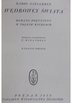 Wędrowcy świata, 1924 r.