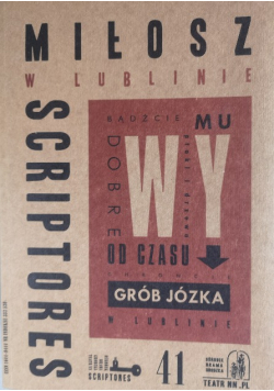 Miłosz w Lublinie scriptores Nr 41/11