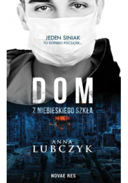 Dom z niebieskiego szkła