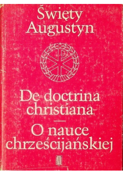 De doctrina christiana O nauce chrześcijańskiej