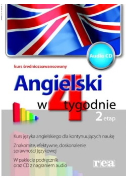 Cook Alan - Angielski w 4 tygodnie Etap 2 + CD, Nowa