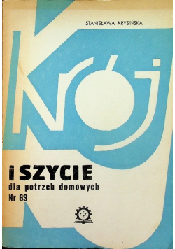 Krój i szycie dla potrzeb domowych