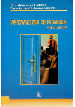 Wprowadzenie do pedagogiki